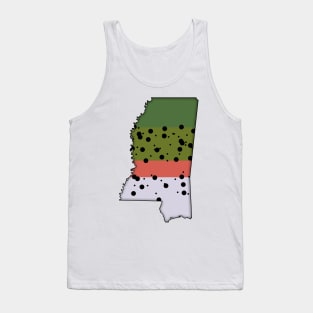 Mississippi Trout Tank Top